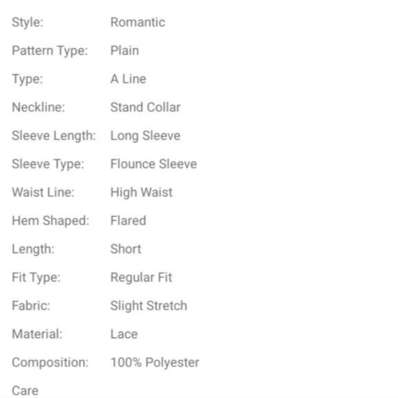 LACE ROMANTIC SPECIAL EVENT DRESS - Picture 13 of 13